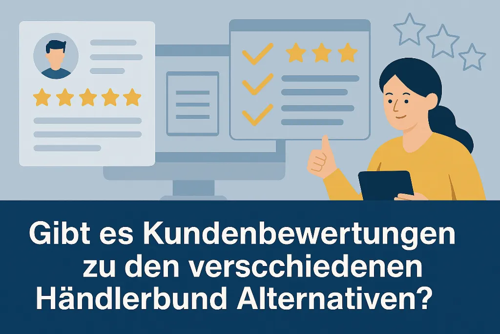 Gibt es Kundenbewertungen zu den verschiedenen Händlerbund Alternativen?